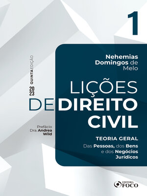 cover image of Lições de Direito Civil--Volume 1--Teoria geral